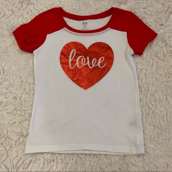 *Lot of 5* Toddler Girls’ Holiday Tops Bundle 4T Christmas Easter Valentine Tees - Picture 13 of 15